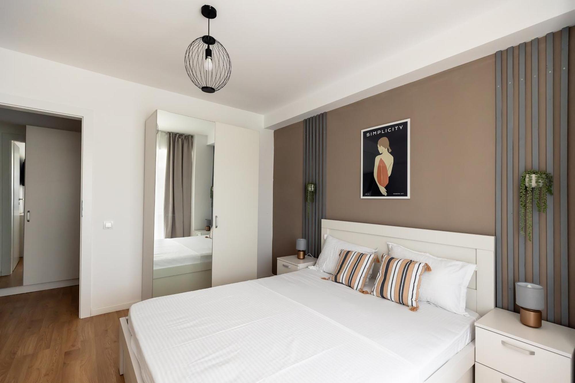 Simplicity Apartments Bukares Bagian luar foto